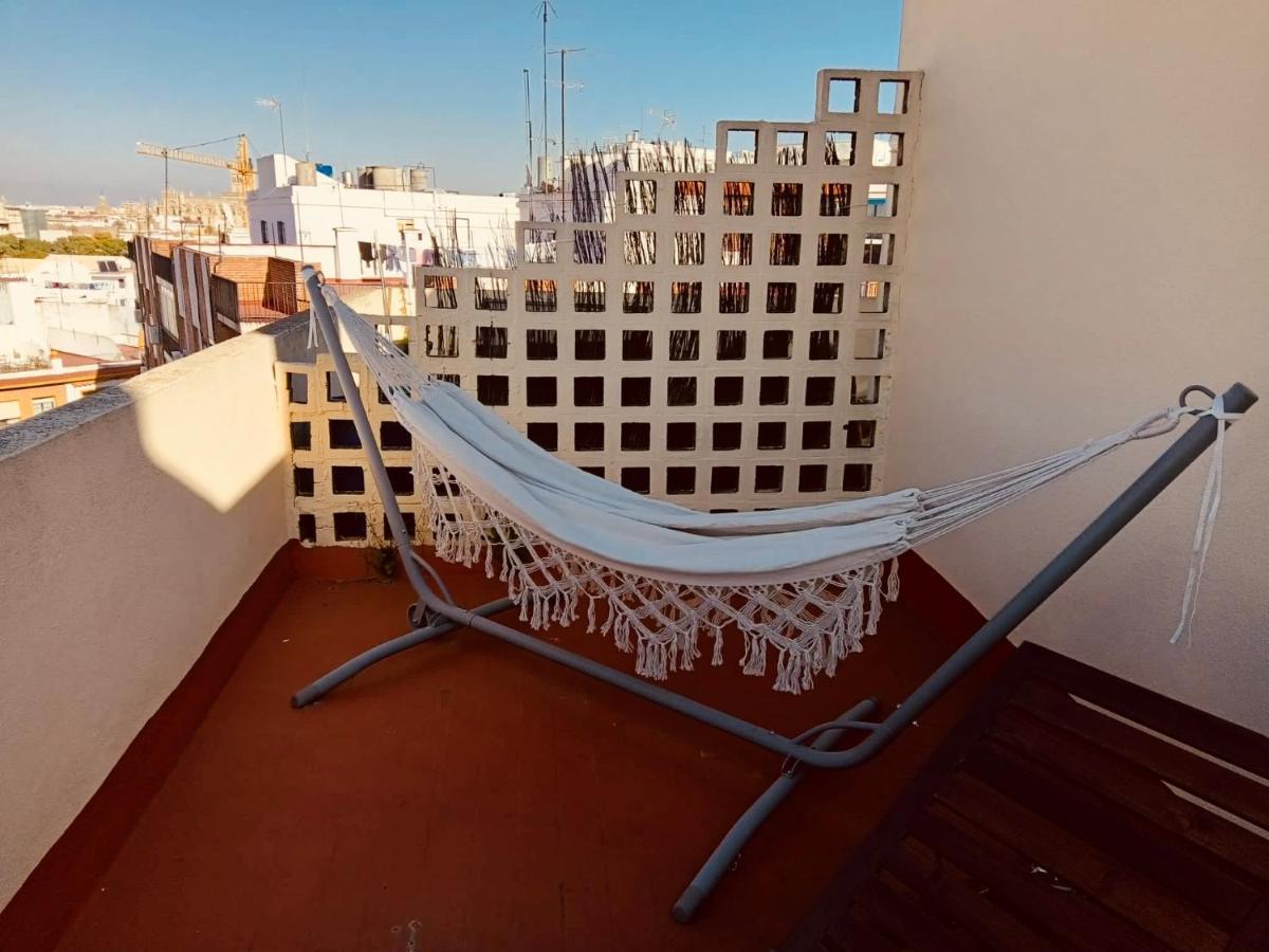 Lovely Triana Flat With Roof Terrace 塞维利亚 外观 照片